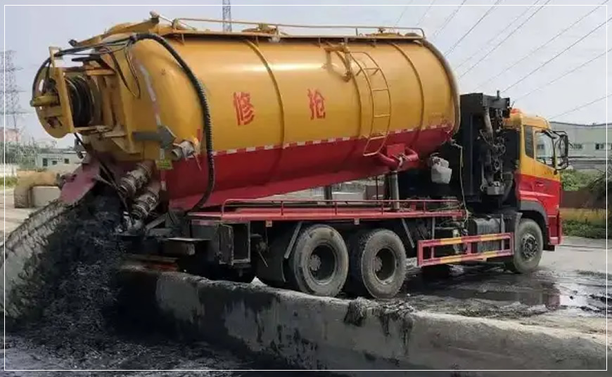 台儿庄沉淀池清理案例